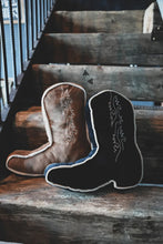 Corduroy cactus, boot & hat pillow
