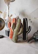 Corduroy cactus, boot & hat pillow