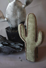 Corduroy cactus, boot & hat pillow