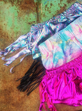 Spacey Kacey fringed holographic bummies