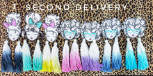 Mamacita tassels earrings