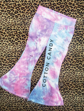 Tie dye dreams distressed bell bottoms