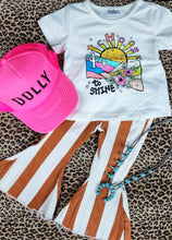 Hippie striped bell bottoms
