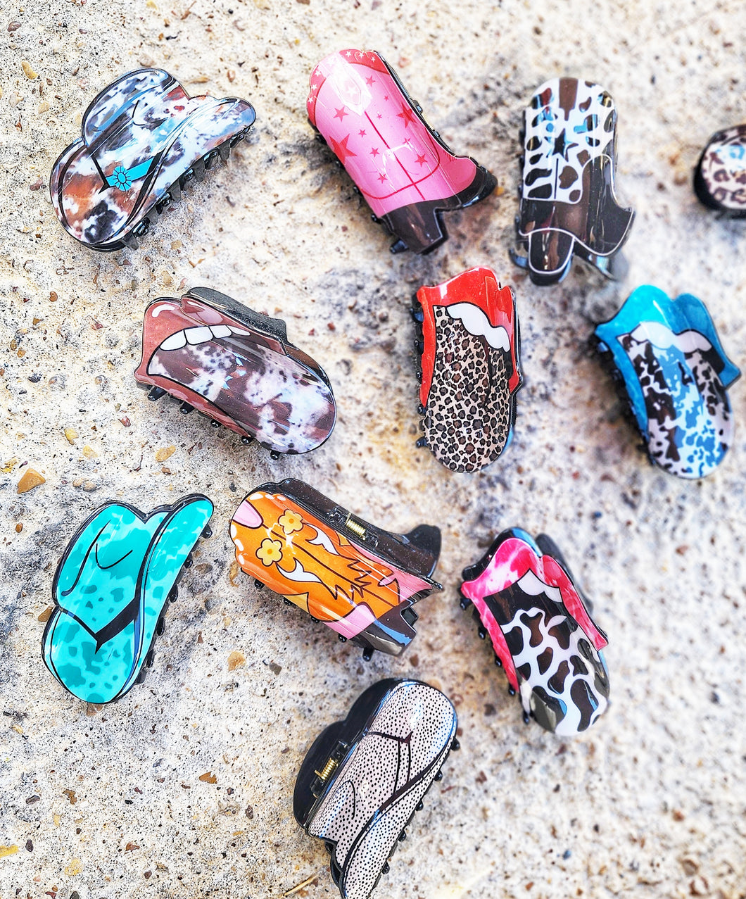 Funky hairclips