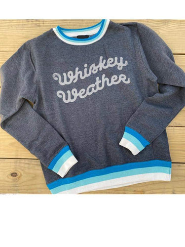 Mamacita Whiskey Weather Retro Sweatshirt