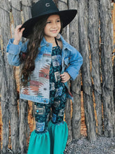Aztec charlie denim jacket