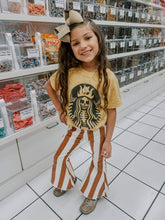 Hippie striped bell bottoms