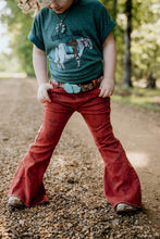 Aztec dreams bell bottoms (rust)