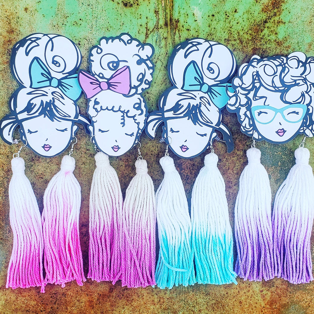 Mamacita tassels earrings