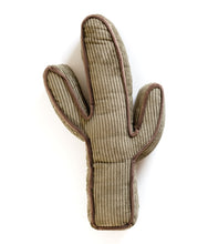 Corduroy cactus, boot & hat pillow