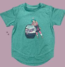 Rodeo easter clown blinged out tee