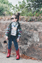 Wyoming wrangler aztec shacket