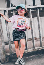 Sequined mini skirt
