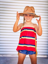 Fringed tube tops
