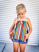 Fringed tube tops