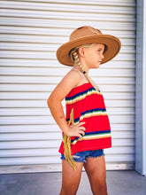 Fringed tube tops