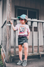 Sequined mini skirt