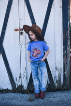 Bronc riding days retro star tee