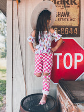 Flower power smocked top
