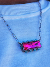 Tulsa time iridescent pink necklace