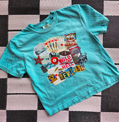 Mamacita Wild as hell crop tee
