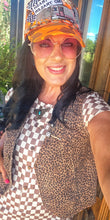 Mamacita leopard Denim Vest