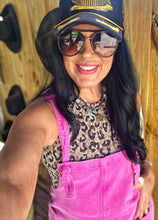 Mamacita or tween leopard bodycon tank (available in sand or bright pink)