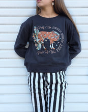 Giddy up jingle horse sweatshirt