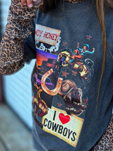 Mamacita Howdy honey mineral washed tee