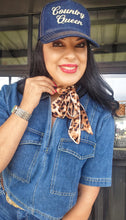 Denim mamacita crop top