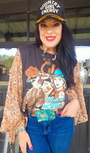Multi flutter sleeve tee