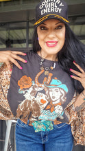 Multi flutter sleeve tee