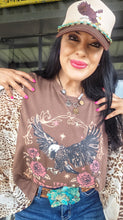Multi flutter sleeve tee
