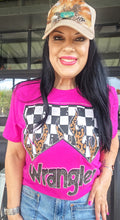 Bling flame wrangler mamacita tee