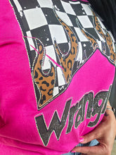 Bling flame wrangler mamacita tee