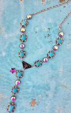 Turquoise stoned Prad boujee necklace