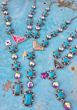 Turquoise stoned Prad boujee necklace