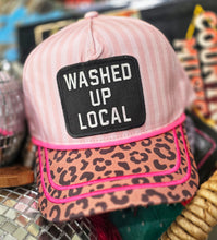 Patched pattern hat /cap
