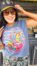 Ride it like you stole it Box mom crop