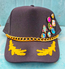 I be jeweled trucker cap