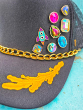 I be jeweled trucker cap