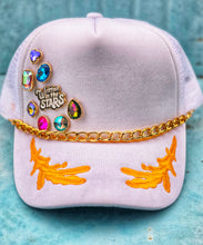 I be jeweled trucker cap