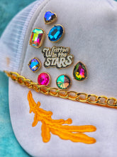 I be jeweled trucker cap