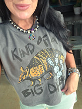 Kind of a big dillo mom crop boxy tee
