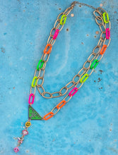 Neon nights Prad necklace