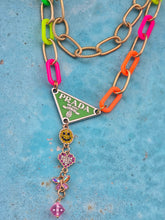 Neon nights Prad necklace