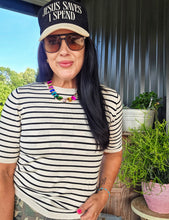 Stripe me up mamacita top