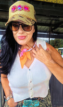 Mamacita cream sweater vest
