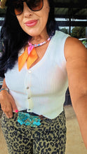 Mamacita cream sweater vest