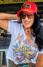 Mamacita blinged out def lepard tee